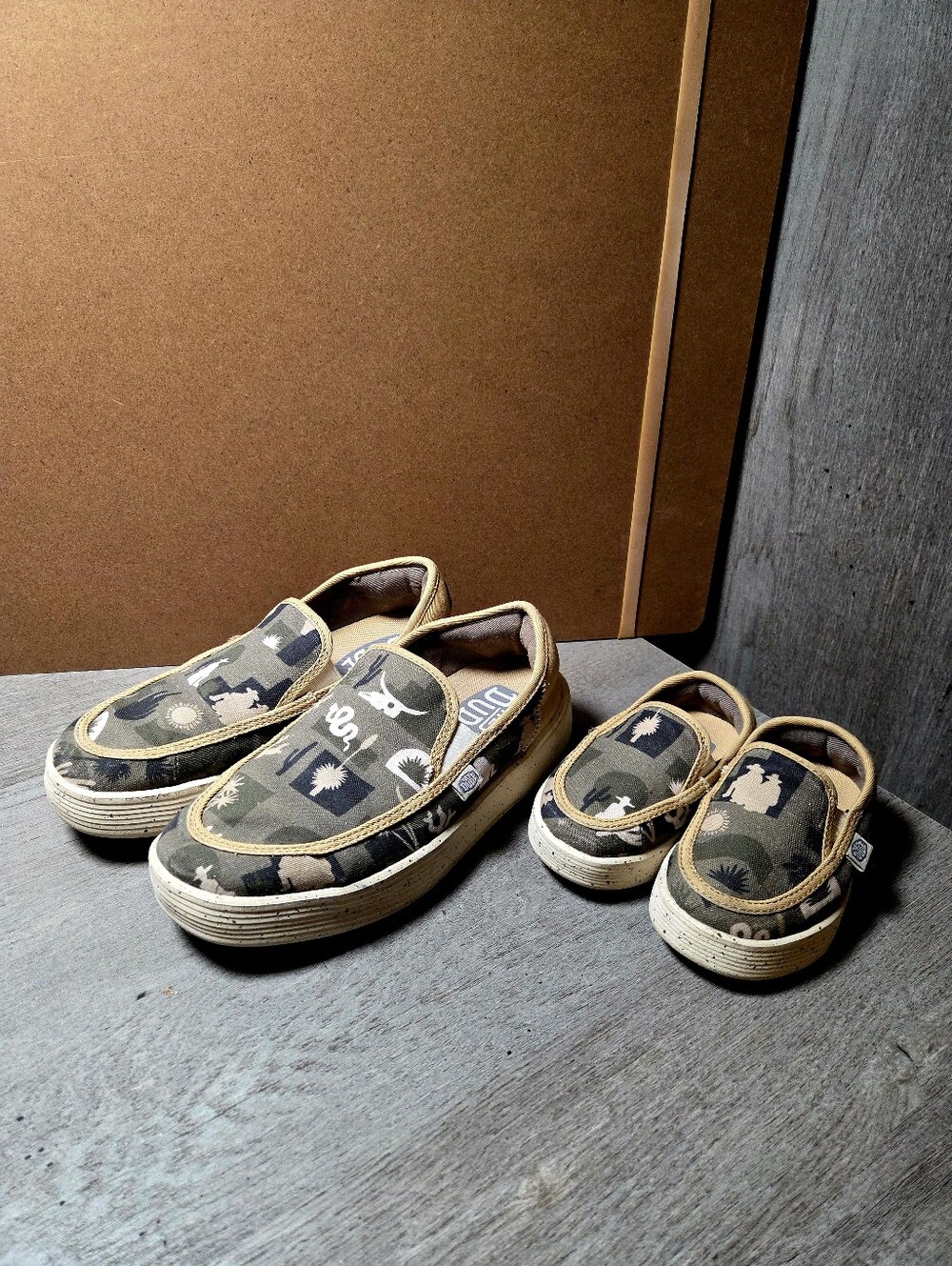 Hey Dude Desert Green Mama & Mini Bundle